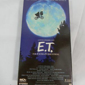 E .T The Extra Terrestrial VHS Movie - Vintage 1988